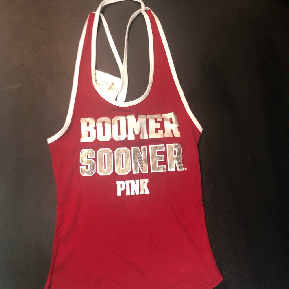 NWT Pink OU Tank AXS